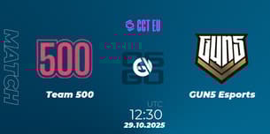 Team 500 VS GUN5 Esports