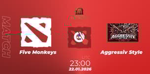 Five Monkeys VS Aggressiv Style