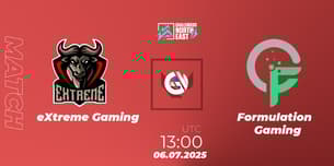eXtreme Gaming VS Formulation Gaming eXtreme Gaming VS Formulation Gaming