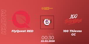 FlyQuest RED VS 100 Thieves GC