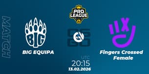 BIG EQUIPA VS Fingers Crossed Female