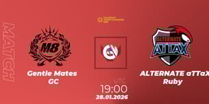 Gentle Mates GC VS ALTERNATE aTTaX Ruby