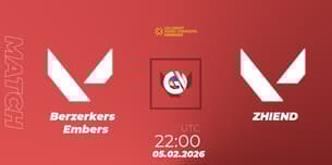 Berzerkers Embers VS ZHIEND
