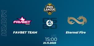 FAVBET TEAM VS Eternal Fire