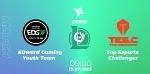 EDward Gaming Youth Team VS Top Esports Challenger EDward Gaming Youth Team VS Top Esports Challenger