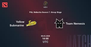 Yellow Submarine VS Team Nemesis Yellow Submarine VS Team Nemesis