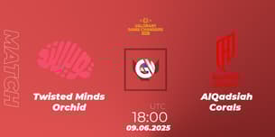 Twisted Minds Orchid VS AlQadsiah Corals