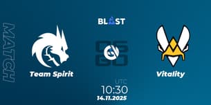 Team Spirit VS Vitality