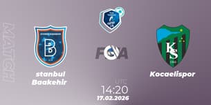 İstanbul Başakşehir VS Kocaelispor