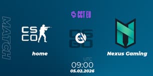 home VS Nexus Gaming