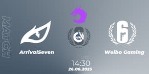 ArrivalSeven VS Weibo Gaming