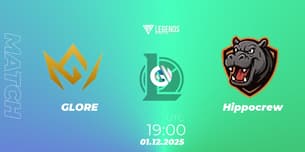 GLORE VS Hippocrew
