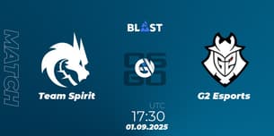 Team Spirit VS G2 Esports
