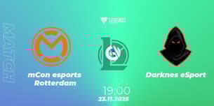mCon esports Rotterdam VS Darknes eSport