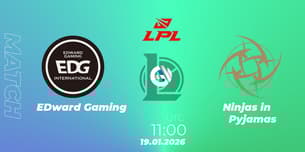 EDward Gaming VS Ninjas in Pyjamas