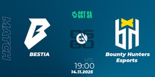 BESTIA VS Bounty Hunters Esports