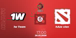 1w Team VS hAze clan