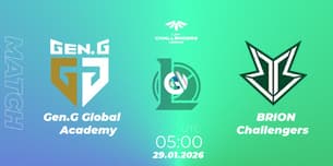 Gen.G Global Academy VS BRION Challengers