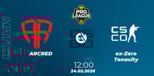 ARCRED VS ex-Zero Tenacity