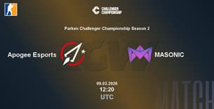 Apogee Esports VS MASONIC