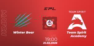 Winter Bear VS Team Spirit Academy