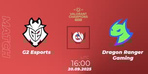 G2 Esports VS Dragon Ranger Gaming