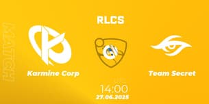 Karmine Corp VS Team Secret Karmine Corp VS Team Secret