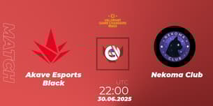 Akave Esports Black VS Nekoma Club