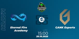 Eternal Fire Academy VS GANK Esports
