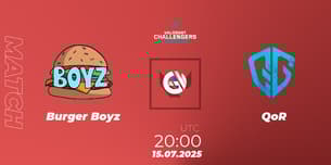 Burger Boyz VS QoR