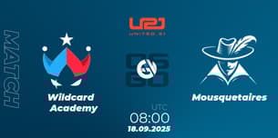 Wildcard Academy VS Mousquetaires