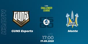 GUN5 Esports VS Monte