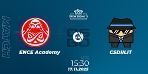 ENCE Academy VS CSDIILIT