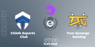 Chiefs Esports Club VS True Synergy Gaming