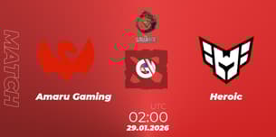 Amaru Gaming VS Heroic