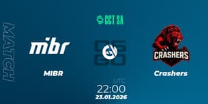 MIBR VS Crashers