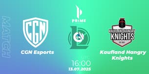 CGN Esports VS Kaufland Hangry Knights