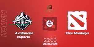 Avalanche eSports VS Five Monkeys