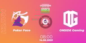 Poker Face VS ONSIDE Gaming Poker Face VS ONSIDE Gaming