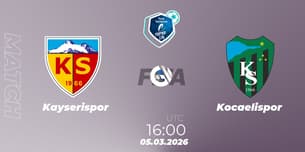 Kayserispor VS Kocaelispor