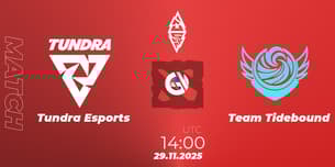 Tundra Esports VS Team Tidebound