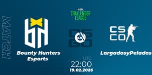 Bounty Hunters Esports VS LargadosyPelados