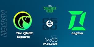 The QUBE Esports VS Legion The QUBE Esports VS Legion