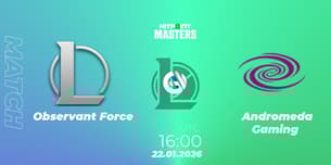 Observant Force VS Andromeda Gaming Observant Force VS Andromeda Gaming