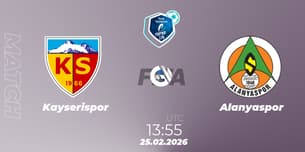 Kayserispor VS Alanyaspor