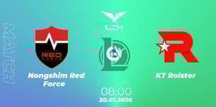 Nongshim Red Force VS KT Rolster