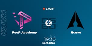 PeeP Academy VS Rcave