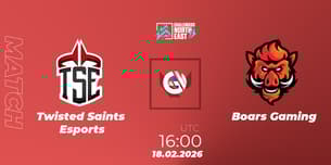 Twisted Saints Esports VS Boars Gaming Twisted Saints Esports VS Boars Gaming