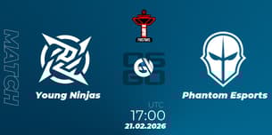 Young Ninjas VS Phantom Esports Young Ninjas VS Phantom Esports
