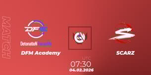 DFM Academy VS SCARZ